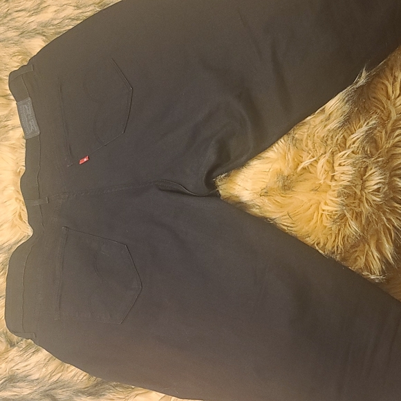 Levi's Women Skinny Ripped Jeans Size 22W Black - Picture 7 of 8